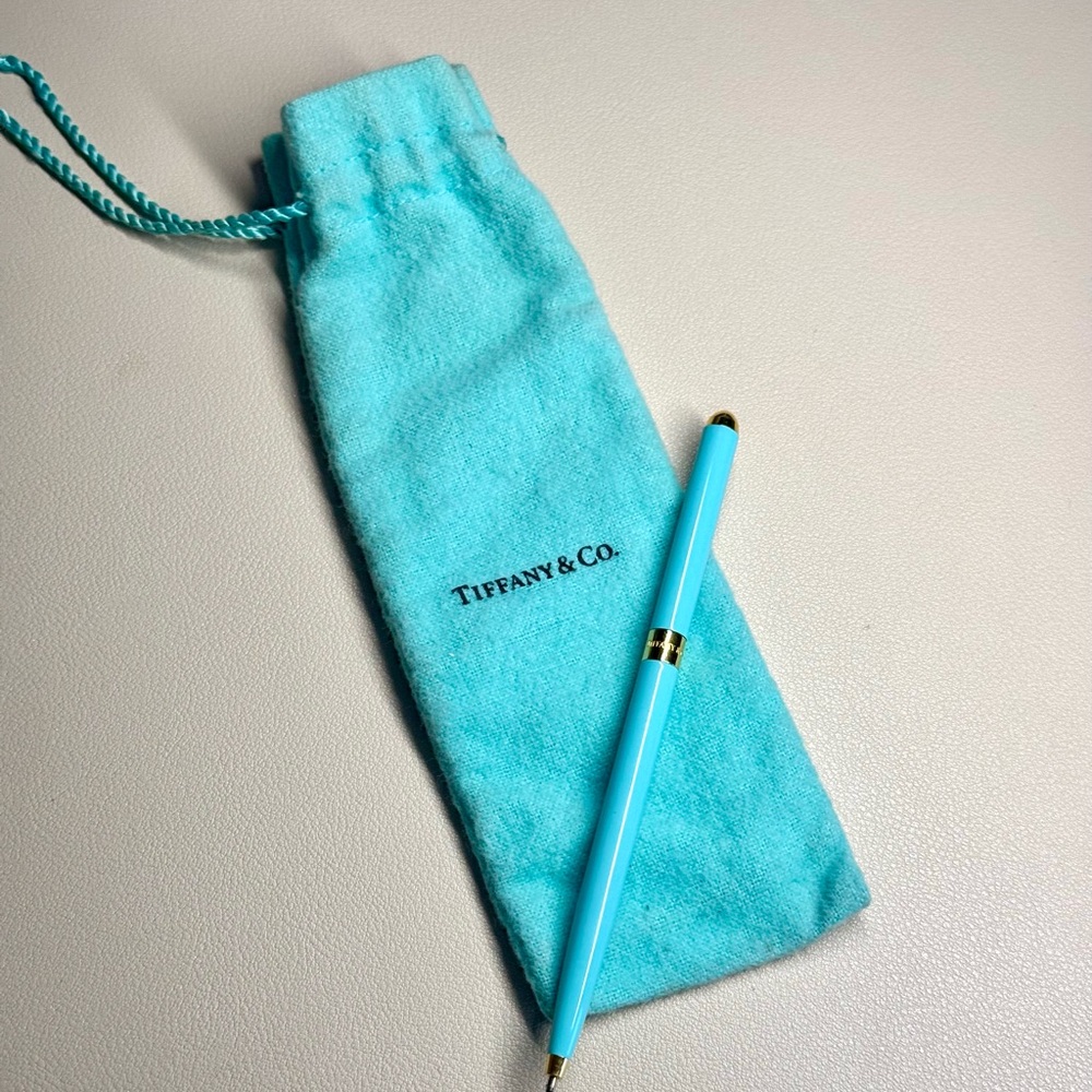 Tiffany & Co. Tiffany Blue Lacquer Purse Pen Ballpoint